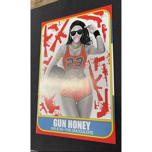Gun Honey #3 C2E2 Javan Jordan 23 Chicago Bulls Variant Limited 300